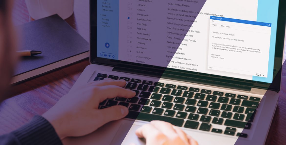 Redesigned email Marketing Application