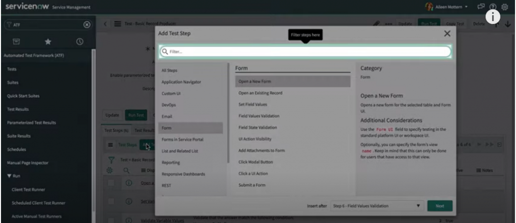 Step-by-Step Guide to Creating an Automated Test Suite with ServiceNow ATF